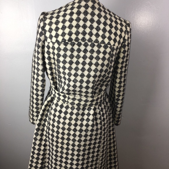 Elegant Houndstooth Coat 💋 - Picture 7 of 8